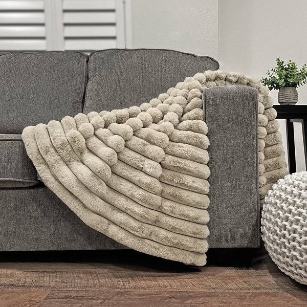 Max studio discount double sided throw